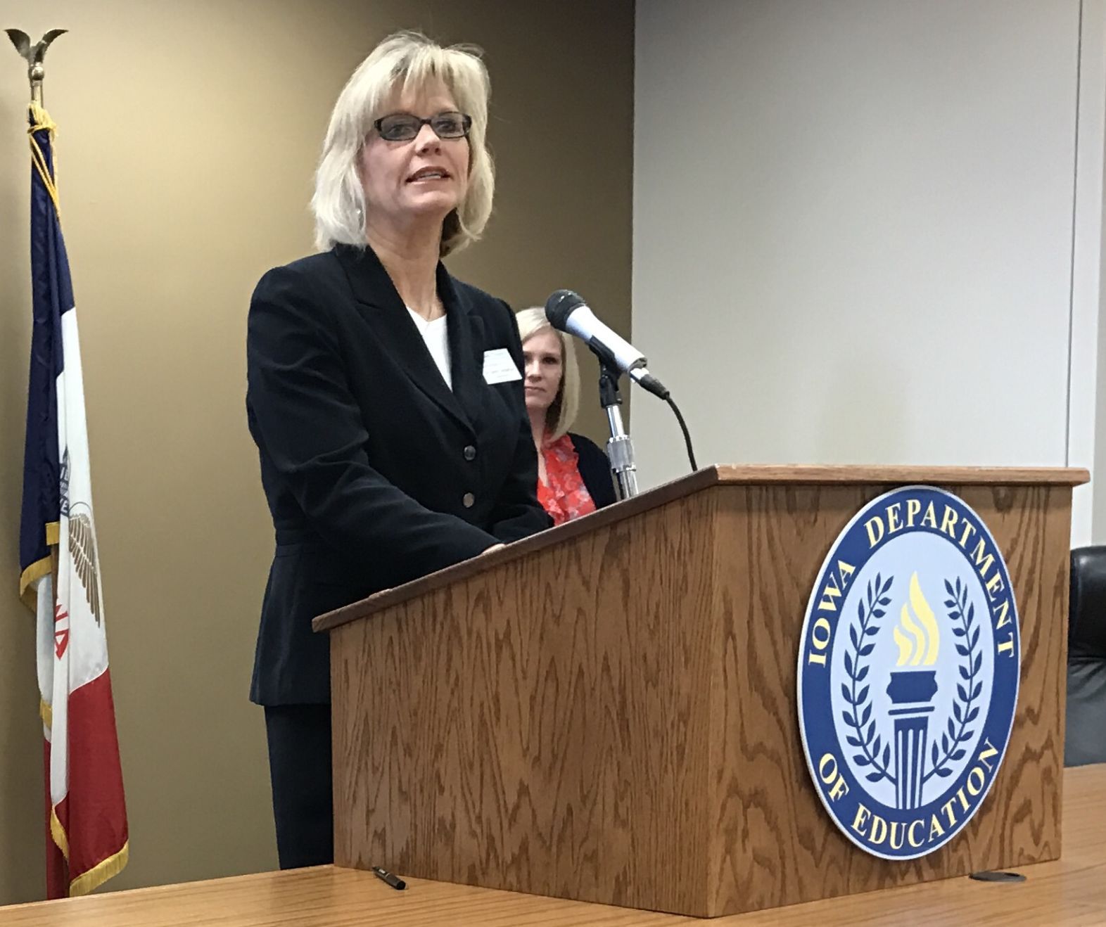 Waterloo Superintendent Jane Lindaman